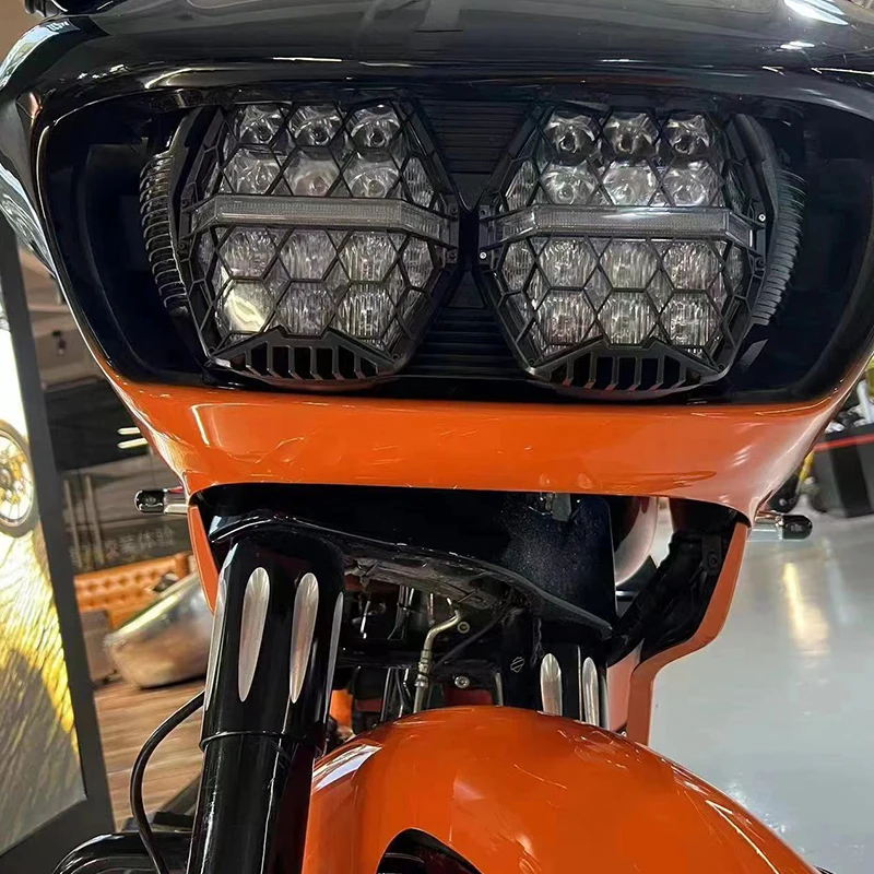 kf-S75b345a85a894e0bb4aaf12bb44e8534H-Motorcycle-New-LED-Performance-Headlight-High-Low-Beam-Amber-DRL-for-Harley-Touring-Road-Glide-FLTR